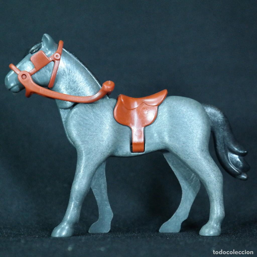 Playmobil: Playmobil caballo gris ☼