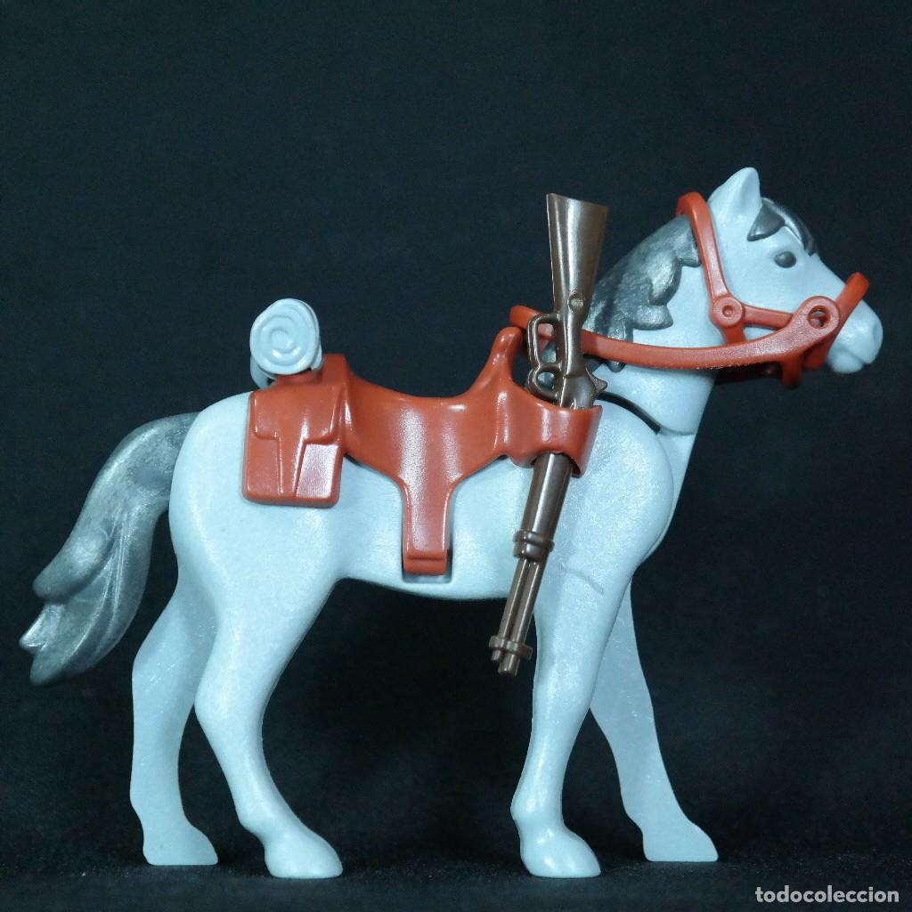 Playmobil: Playmobil caballo con montura soldados este ☼