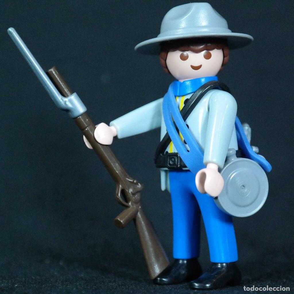 Playmobil: Playmobil soldado sudista con cantimplora ☼