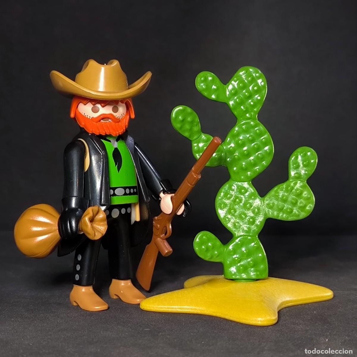 Playmobil: Playmobil vaquero con cactus ☼