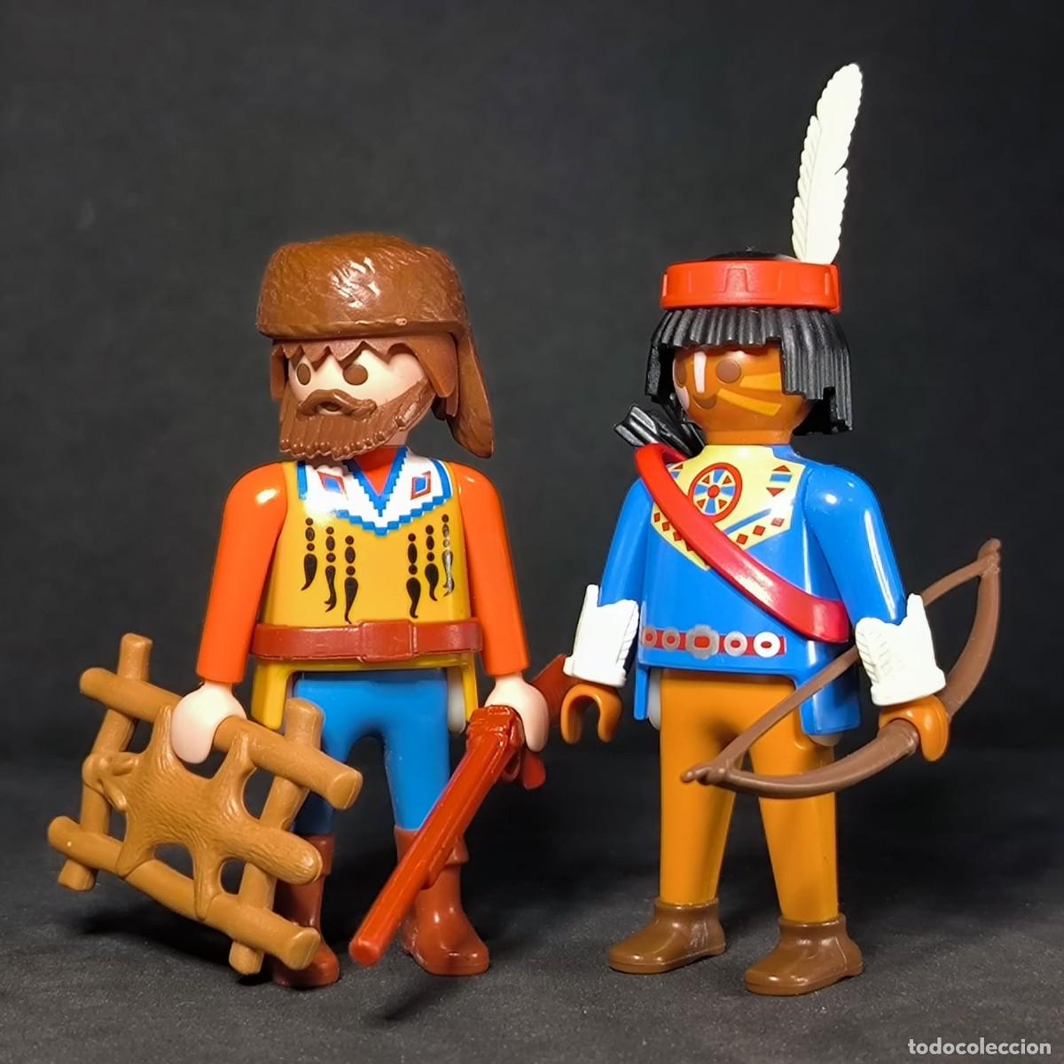 Playmobil: Playmobil indio con trampero ☼