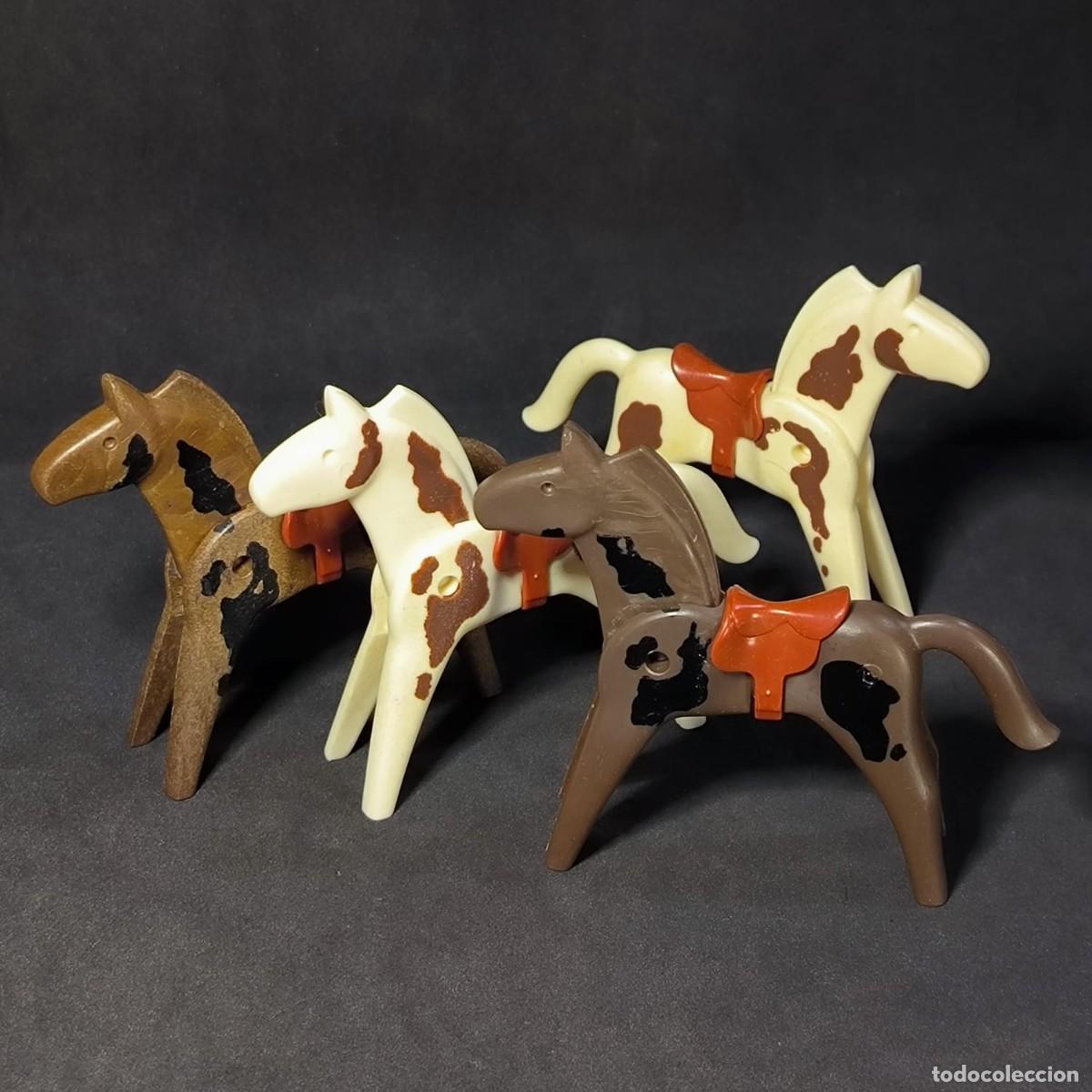 Playmobil: Playmobil 4 caballos ☼