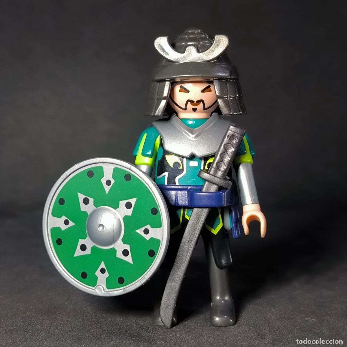 Playmobil: Playmobil samurai con escudo☼