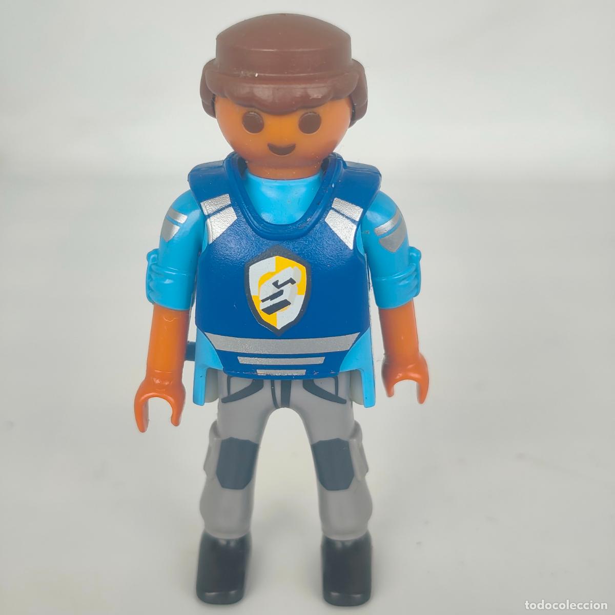Playmobil: Polic&iacute;a police city Playmobil 2009 guardia de seguridad