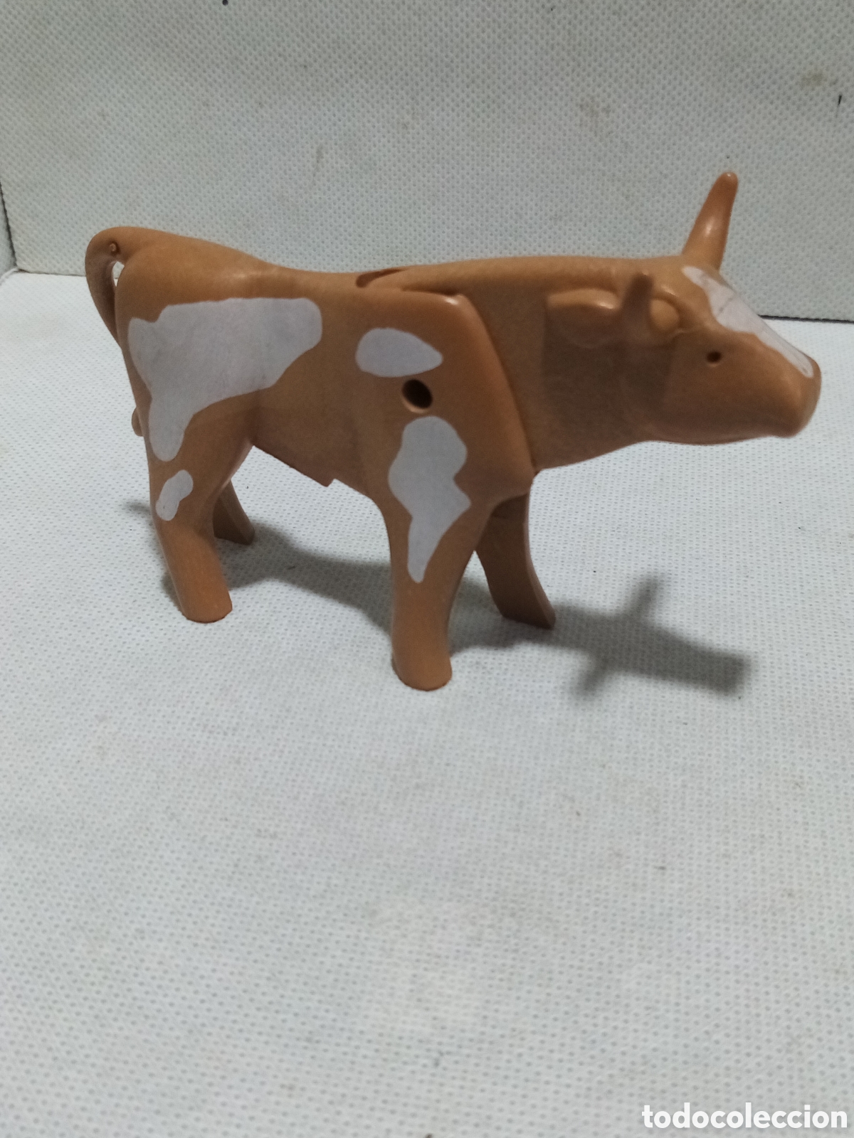 Playmobil: Playmobil toro algo sucio y desgastado