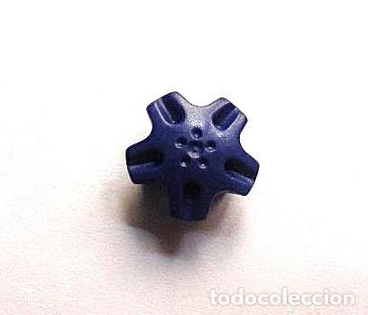 Playmobil: PLAYMOBIL TAPACUBO AZUL RUEDA VEH&Iacute;CULO EMBELLECEDOR LLANTA COCHE