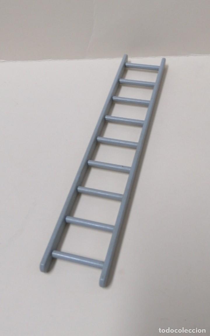 Playmobil: Playmobil, escalera gris 9 pelda&ntilde;os ciudad medieval oeste barco