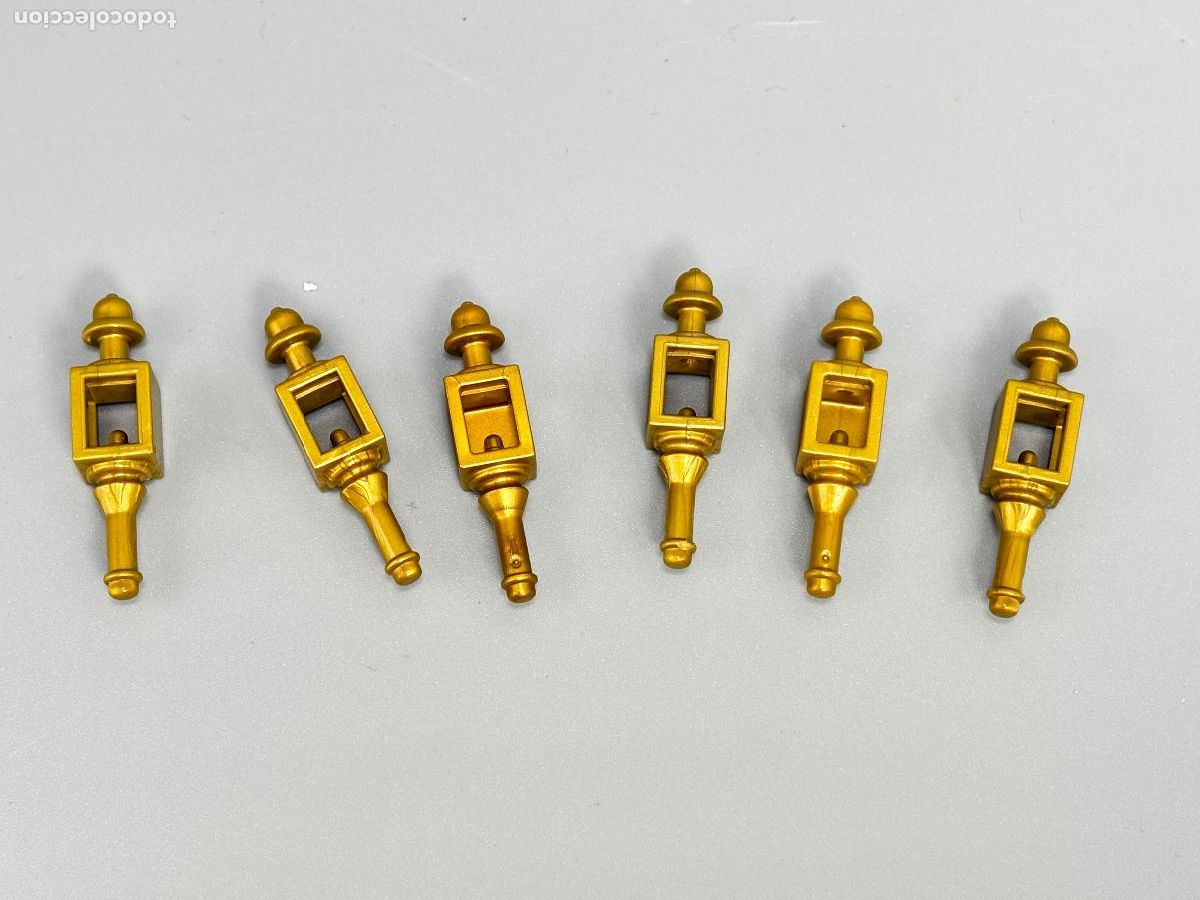 Playmobil: Playmobil lote farolillo oro envejecido diligencia