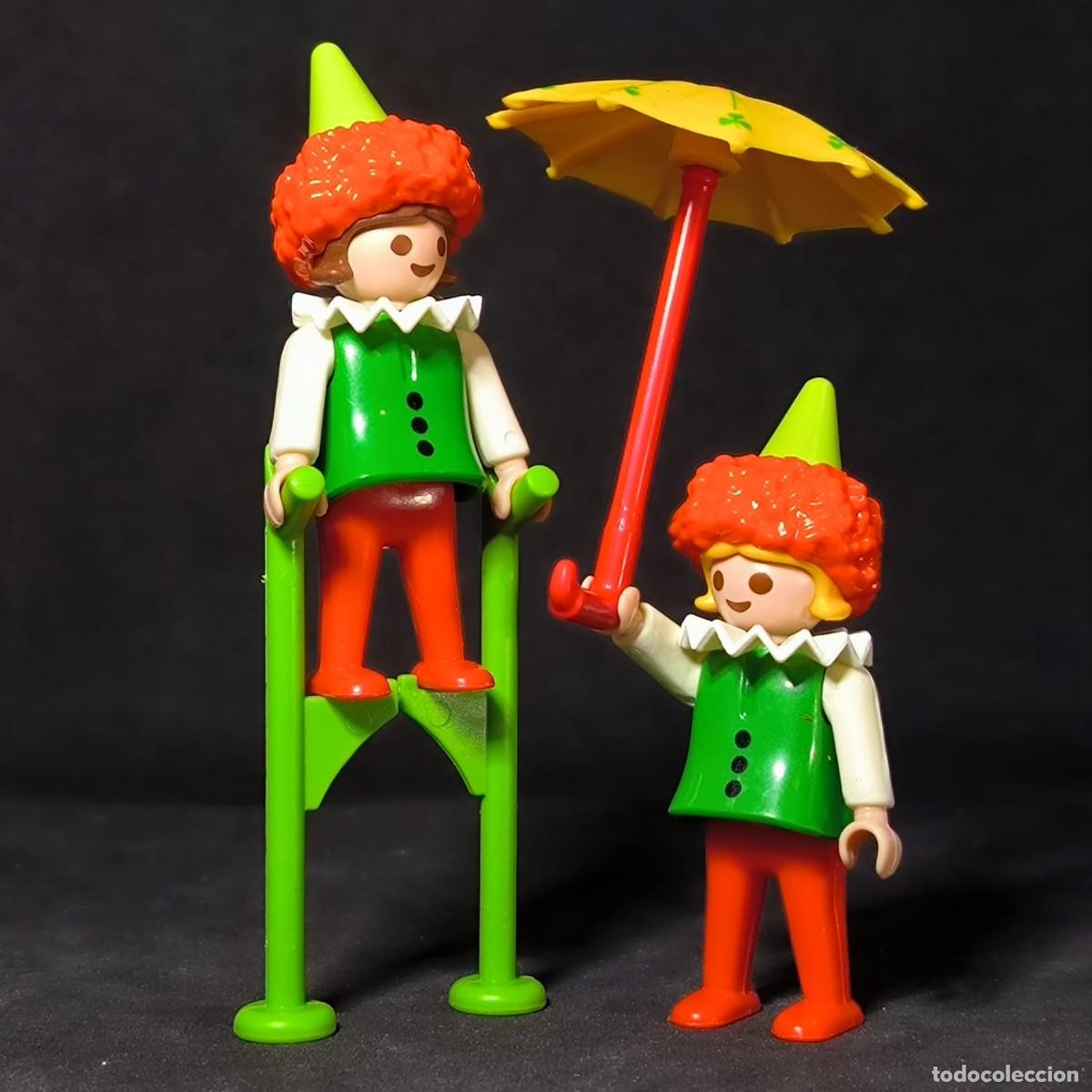 Playmobil: Playmobil dos ni&ntilde;as con zancos ☼