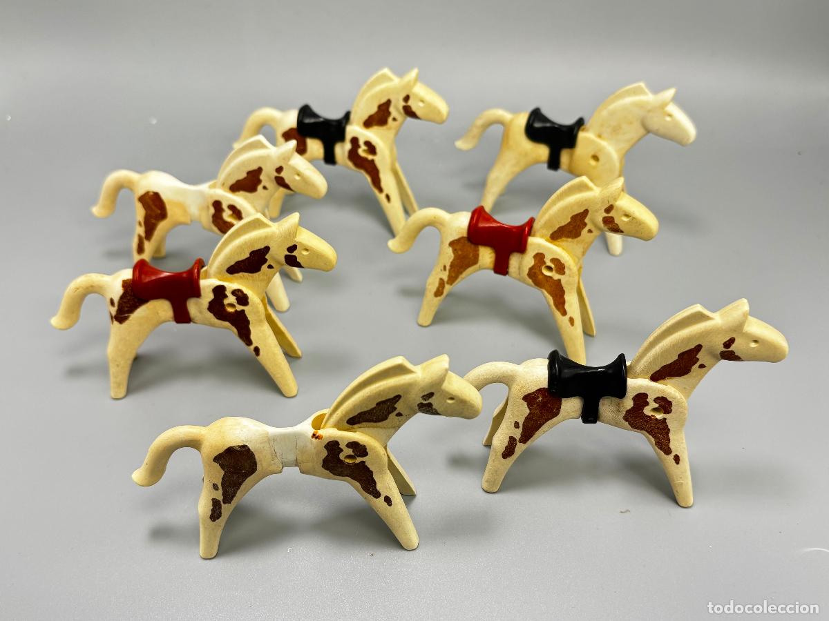 Playmobil: Playmobil lote caballo con silla montar