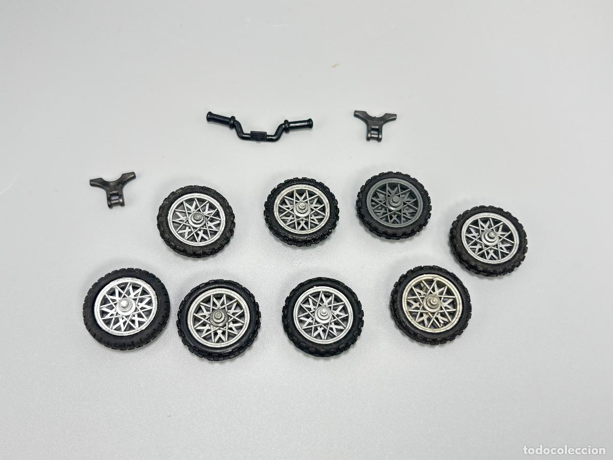Playmobil: Playmobil lote rueda y accesorios moto cross