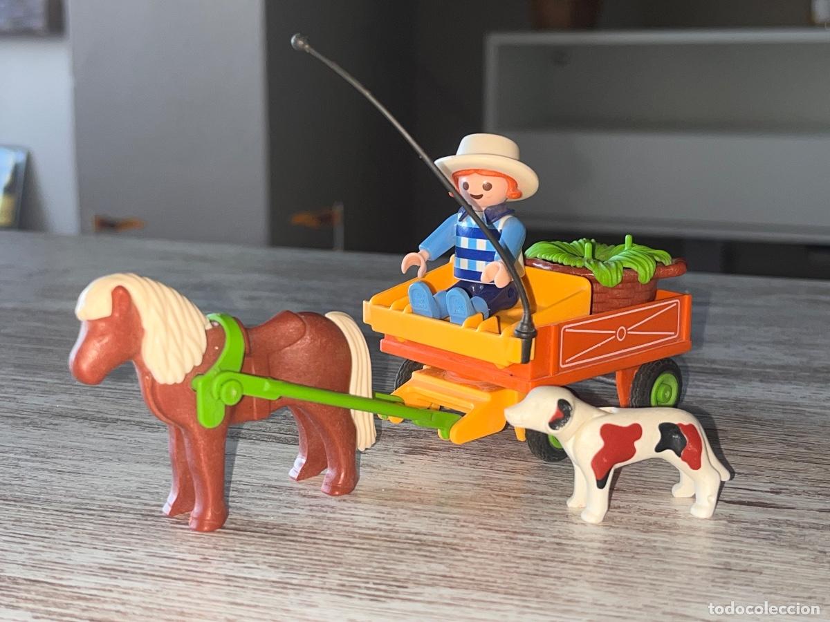 Playmobil: 3118 Carro Carruaje Granja Ponis accesorios Playmobil