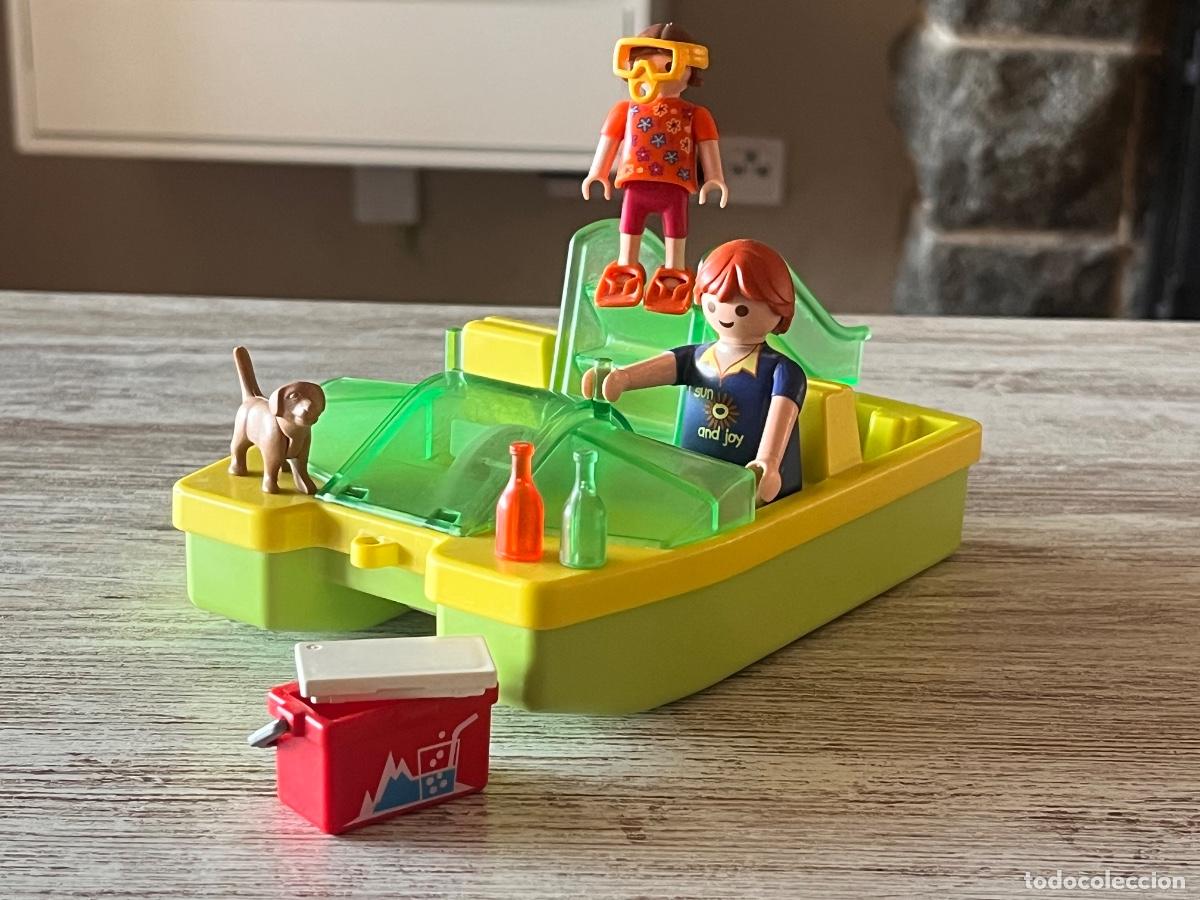 Playmobil: 3656 Patinete Barca acu&aacute;tico con figuras y accesorios Playmobil