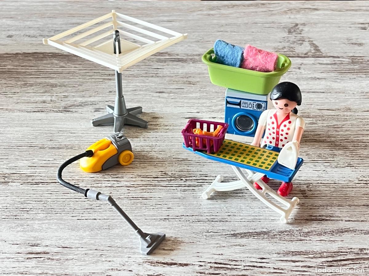 Playmobil: 6557 Cuarto de limpieza con figura y accesorios lavander&iacute;a Playmobil