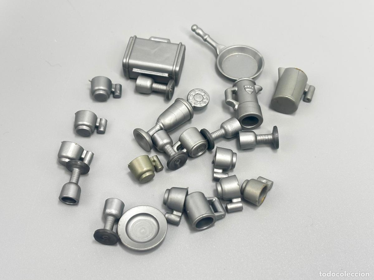 Playmobil: Playmobil lote taza cofre sart&eacute;n jarra