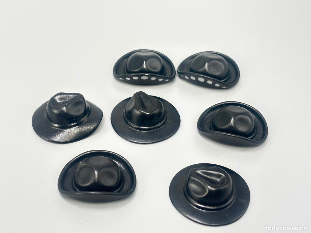 Playmobil: Playmobil lote sombrero negro vaquero oeste