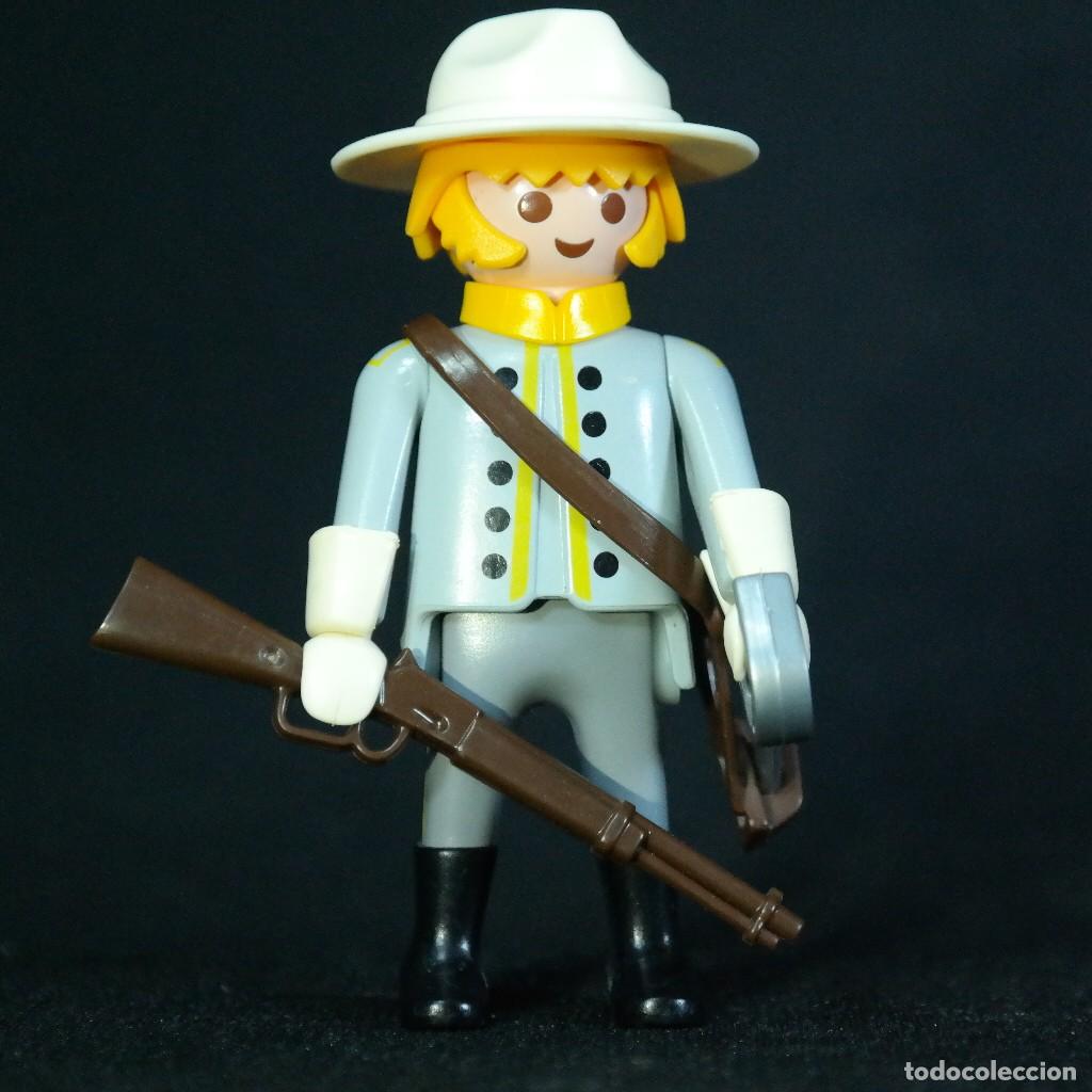 Playmobil: Playmobil soldado confederado con bigotes☼