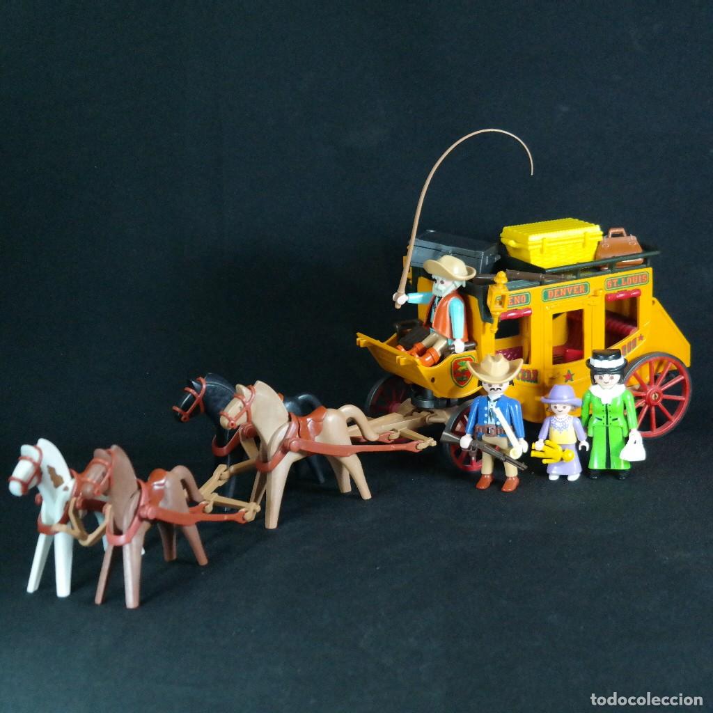 Playmobil: Playmobil diligencia de oeste con figuras y accesorios ☼