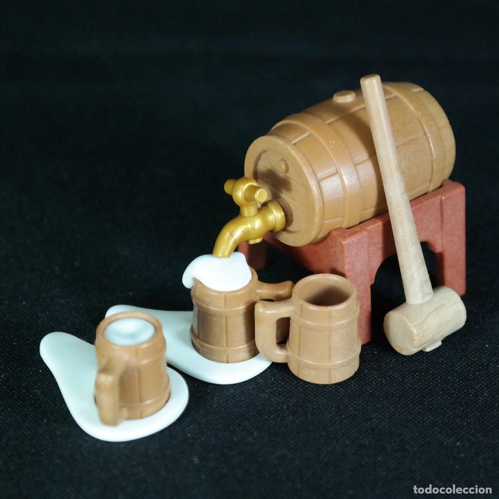 Playmobil: Playmobil barril de cerveza con chops ☼