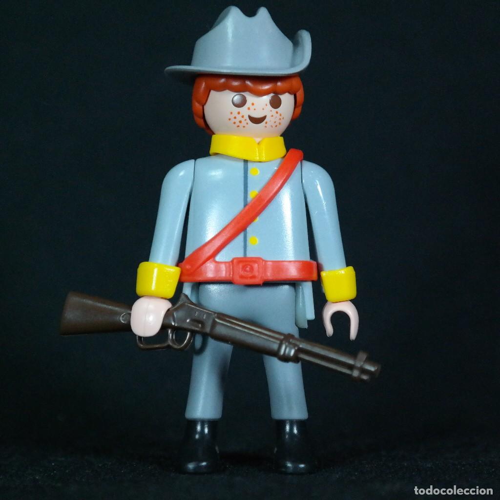 Playmobil: Playmobil soldado sudista pelirojo ☼