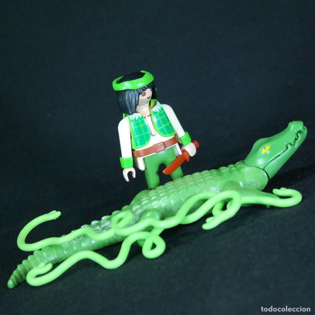 Playmobil: Playmobil cazados de cocodrilos con cocodrilo ☼