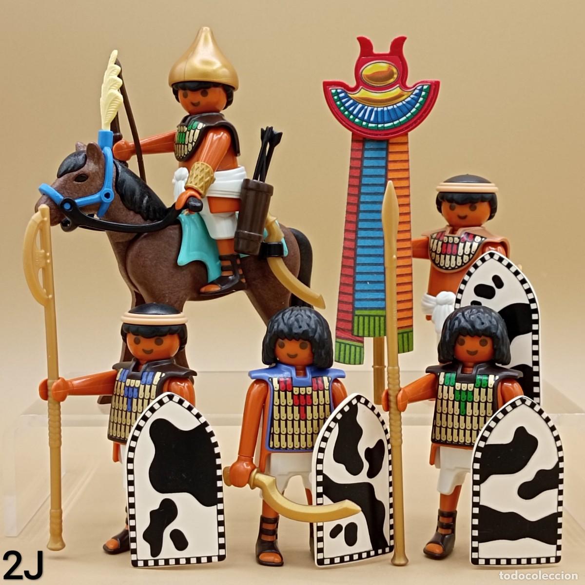 Playmobil: Playmobil 4245 completo ejercito egipcio guerreros soldados faraon egipto 4240 4241 4242 4243 4244