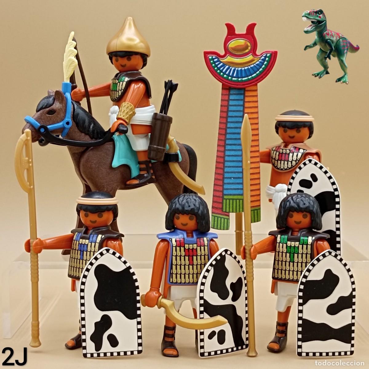 Playmobil: Playmobil 4245 completo ejercito egipcio guerreros soldados faraon egipto 4240 4241 4242 4243 4244