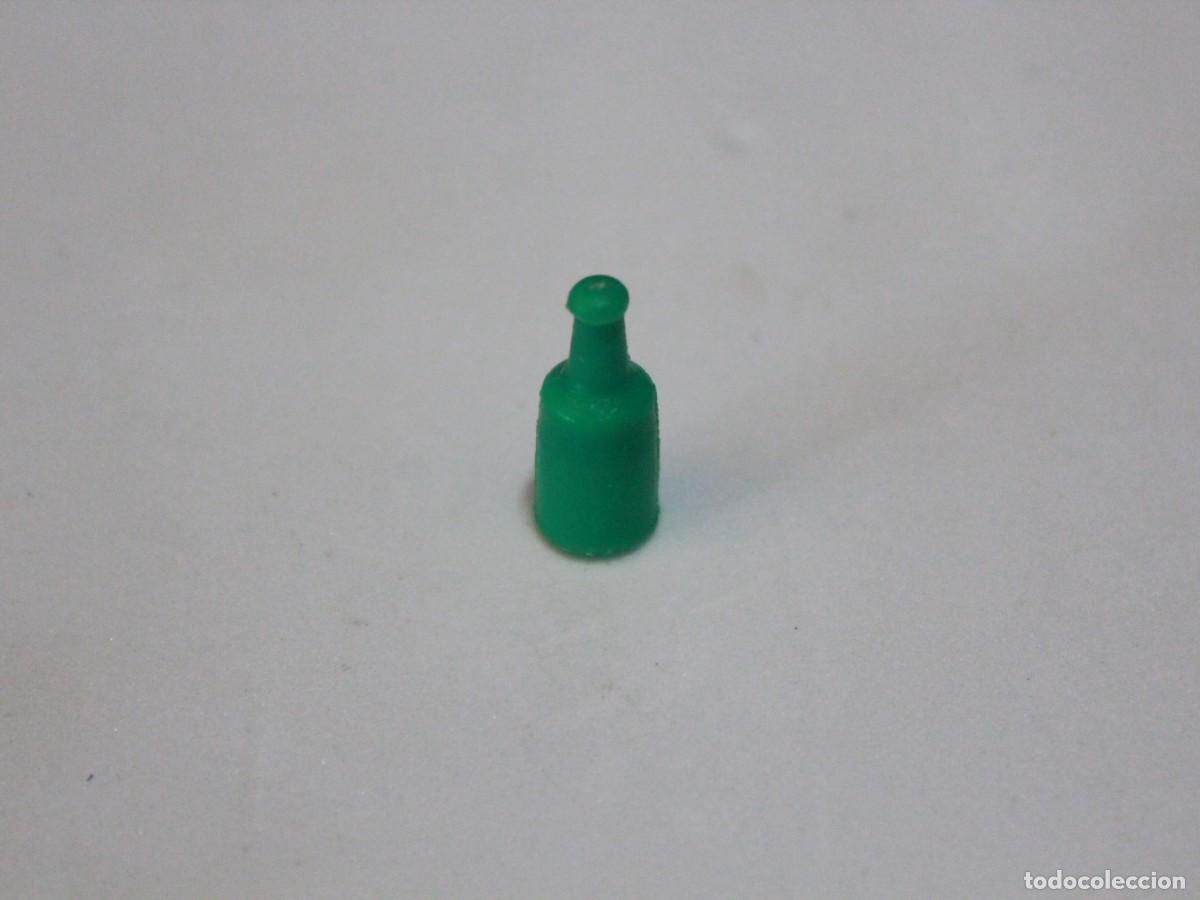 Playmobil: Playmobil accesorio botella verde bebida refresco cerveza taberna mercado cocina