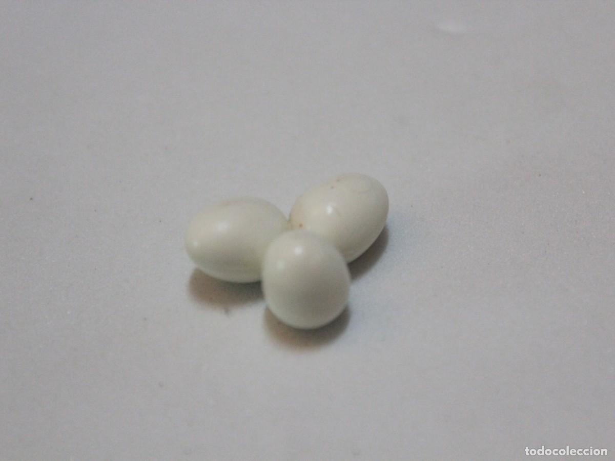Playmobil: Playmobil lote de 3 huevos blancos accesorios granja cocina animales