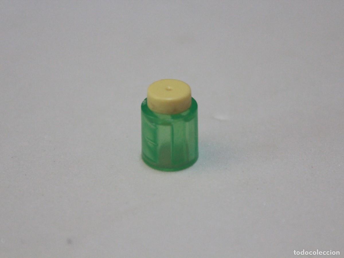 Playmobil: Playmobil tarro bote transparente verde con tapa accesorio cocina laboratorio