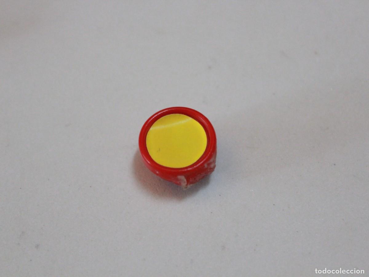 Playmobil: Accesorio Playmobil - Foco rojo para coche o moto con lente amarilla - Repuesto original