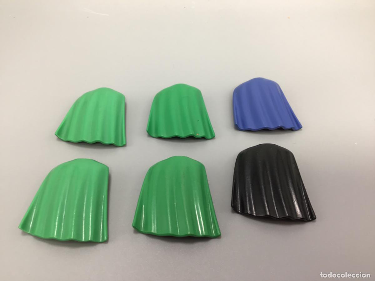Playmobil: Playmobil lote capa azul verde negra