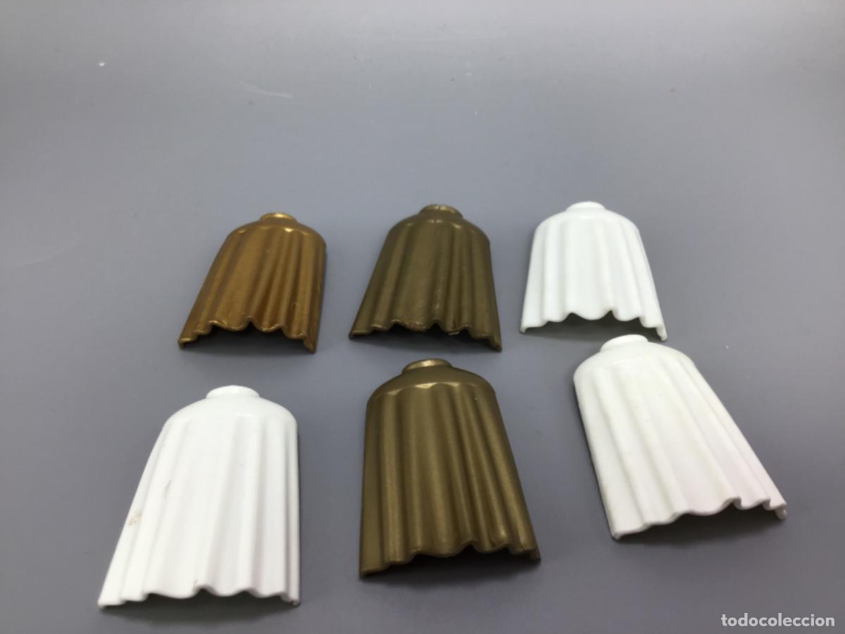 Playmobil: Playmobil lote capa larga blanca dorada