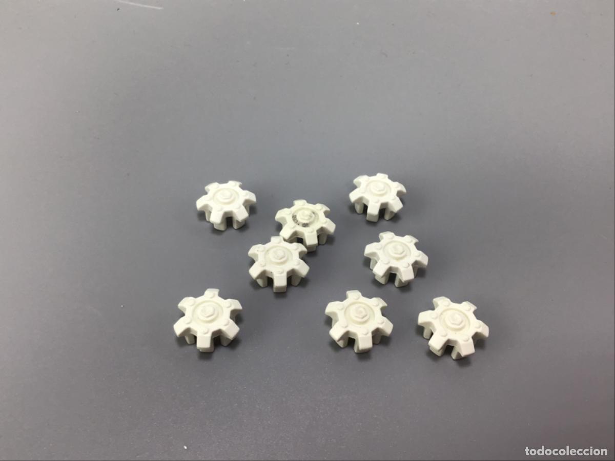 Playmobil: Playmobil lote tapa cubo rueda cami&oacute;n coche jeep blanca
