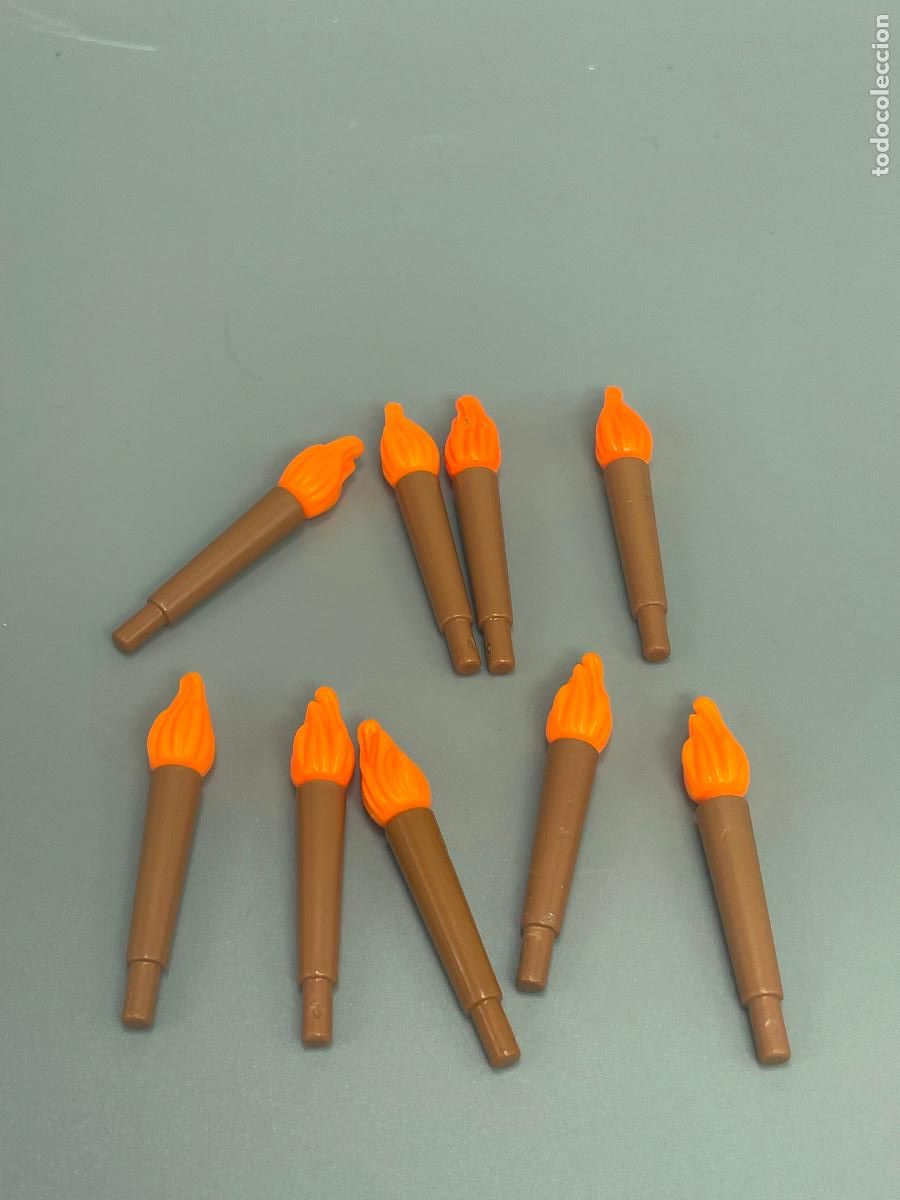 Playmobil: Playmobil lote antorcha con llama