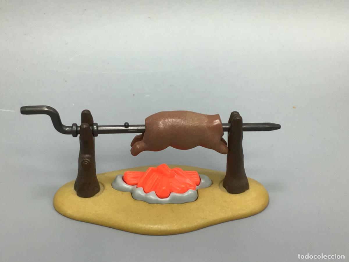 Playmobil: Playmobil asador con cochinillo escenario