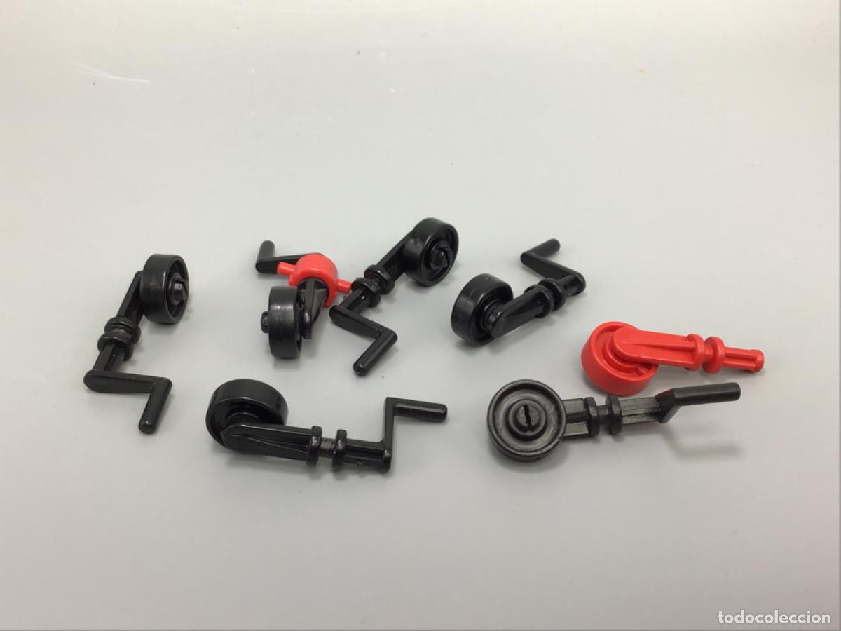 Playmobil: Playmobil lote soporte rueda remolque aparcamiento