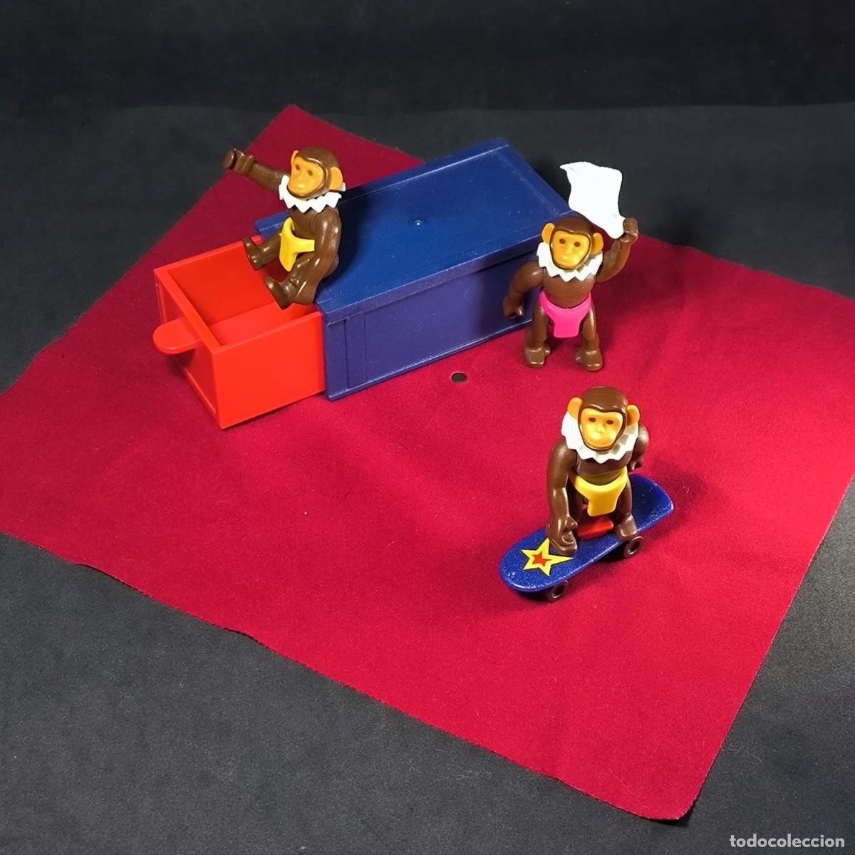 Playmobil: Playmobil caja magica con 3 monos ☼