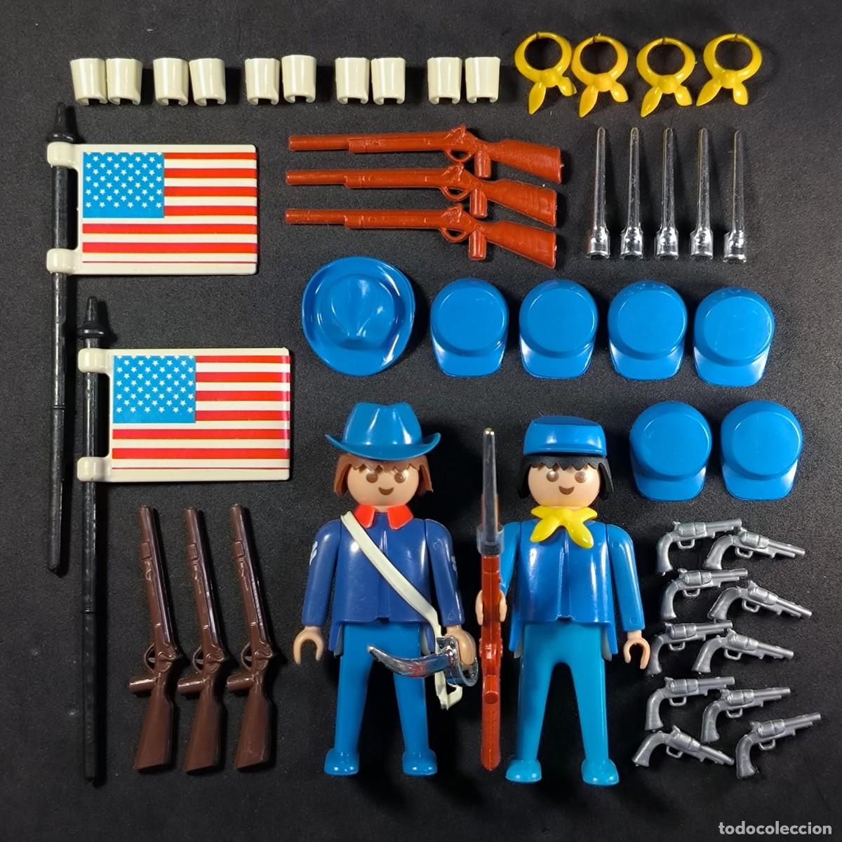 Playmobil: Playmobil soldado nordistas con accesorios ☼