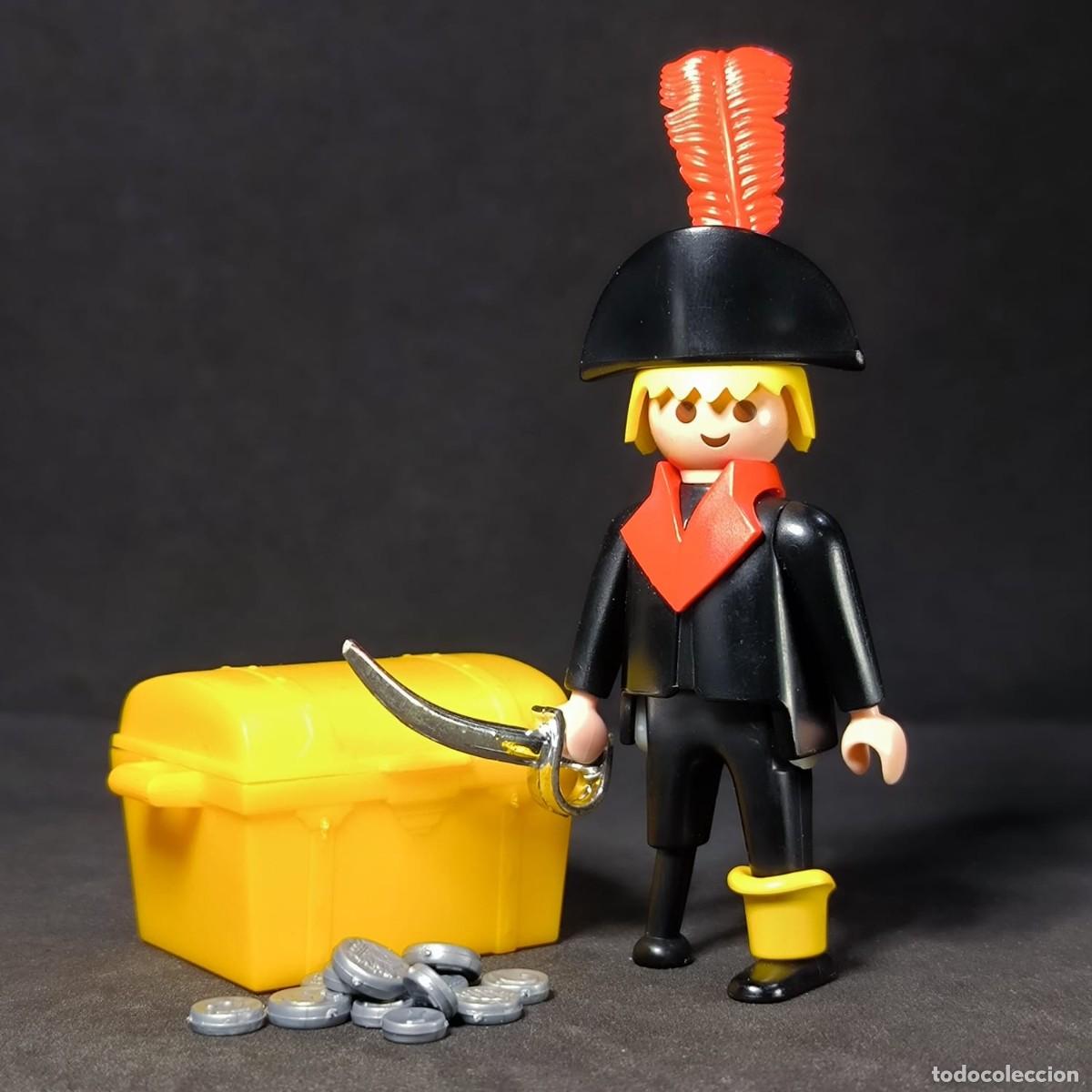 Playmobil: Playmobil capitan pirata con cofre ☼