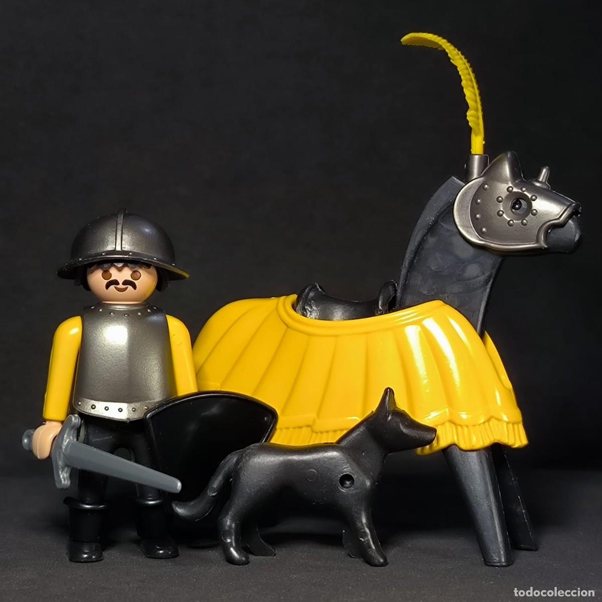 Playmobil: Playmobil caballero medieval con caballo ☼