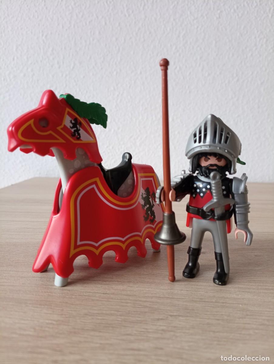 Playmobil: playmobil, lote, Ref. 5725, edad media, caballero del catillo, torneo, justa, original, SOLO HOY