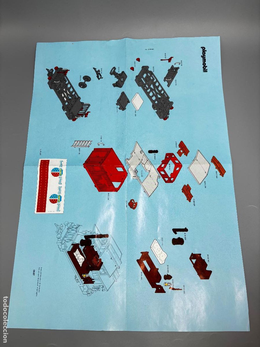 Playmobil: Playmobil 4123 instrucciones de montaje