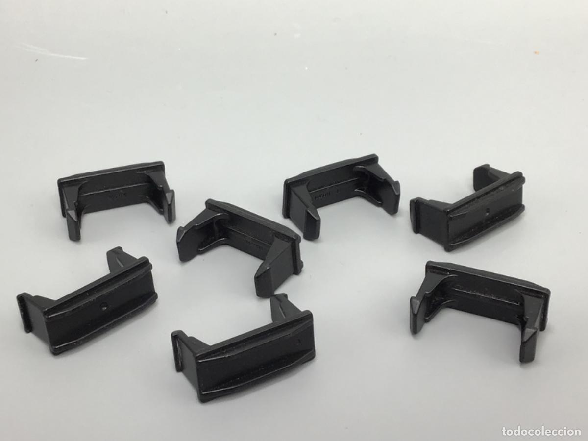 Playmobil: Playmobil lote sujeci&oacute;n de ejes de metal de maquina obra furgoneta