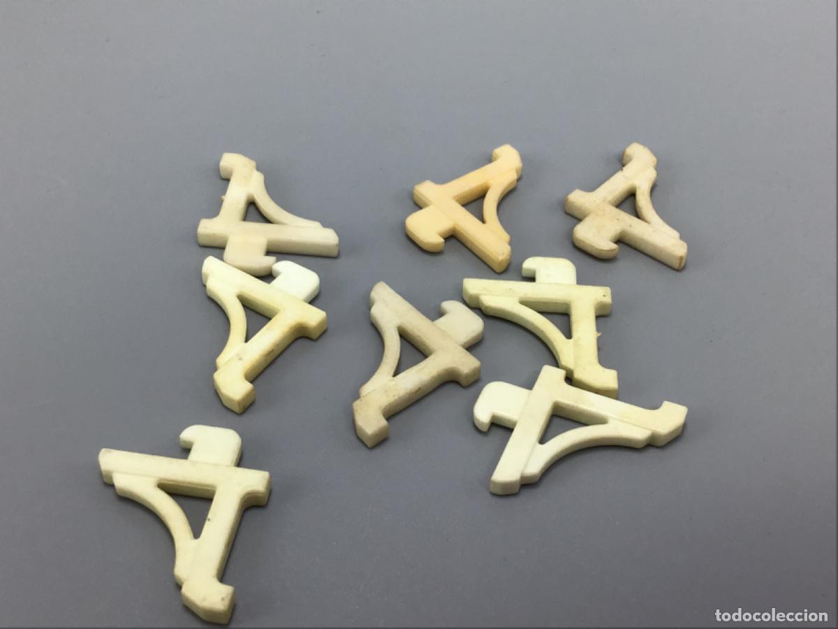 Playmobil: Playmobil lote soportes pared blancos