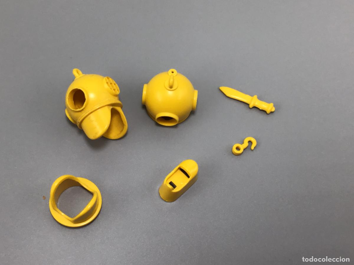 Playmobil: Playmobil lote calandra buzo y chuchillo y gancho
