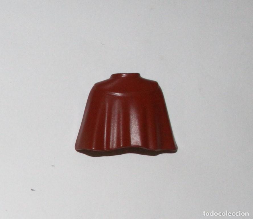 Playmobil: Playmobil capa corta marr&oacute;n western oeste caballero victoriano serie rosa