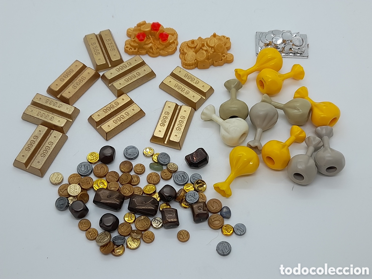 Playmobil: PLAYMOBIL. LOTE DE DINERO, ORO,