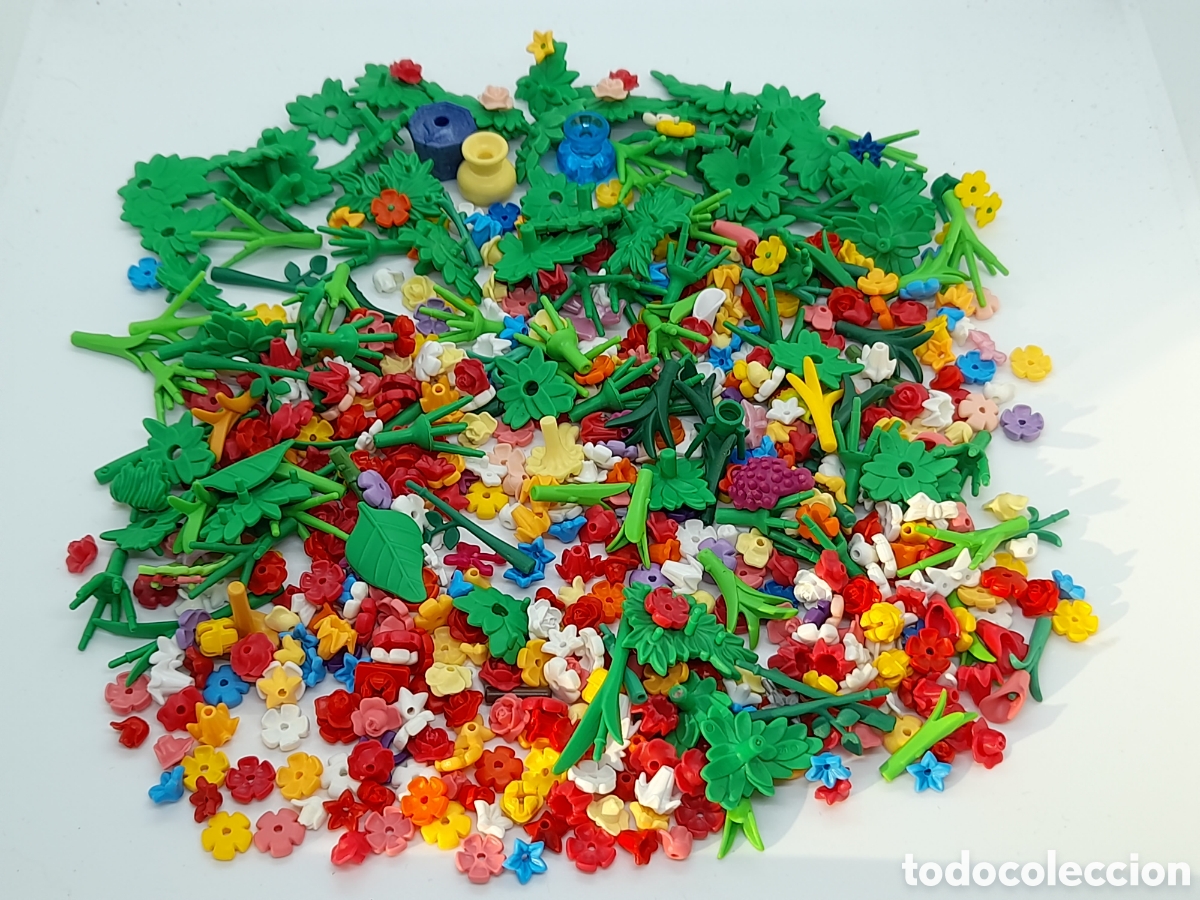 Playmobil: PLAYMOBIL. SUPER LOTE DE FLORES