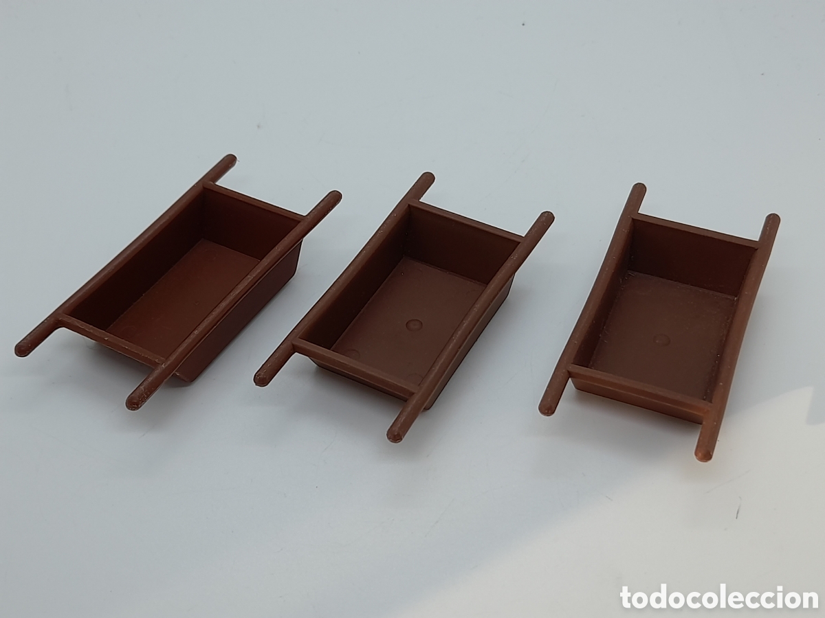 Playmobil: PLAYMOBIL. LOTE DE ANTIGUOS ARTICULOS PARA CONSTRUCCI&Oacute;N
